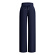 Navigare Italian small sailing sanded thickened casual pants women's 2025 autumn and winter new pants casual simple straight pants navy blue M