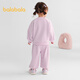 巴拉巴拉童装儿童长袖套装男童女童两件套宝宝秋装2025卡通萌209325104202