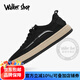 Walker Shop休闲鞋男2025夏季新款透气软底潮流帆布鞋欧洲站时尚松紧带男鞋 浅绿色 40 【皮鞋码】