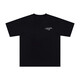 Gengxi Gengxi Nische Trendy Brand American Sommer Lose Männer weiße halbe Ärmeln Kurzärärmelte T-Shirt gut traditionelle chinesische 1506 kurzärmelige Weiße S