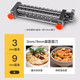 Baijie Electric Noodle Machine Fully Automatic Noodle Pressing Machine Home Commercial Small Multi-Function Household Multi-Function Press Dumpling Wraps Knife-free Kneading Type 180 Stainless Steel + Precision Casting Dough Knife Sound Absorption and Shock Absorption/Multiple Uses in One Machine