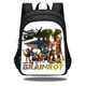 Village de Shantoulin Village étranger Montroile et Sea Mois en bois Stickman Stickman Carbag Ins Style Version Simple personnalisée Internet Célébrité Étudiant Childre