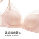 曼妮芬2025夏女士舒适无钢圈聚拢文胸性感蕾丝软支撑内衣20812434 101粉色 75B