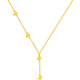 Saturday Blessing Flashing Butterfly Gold Necklace Women's Gold Pendant Birthday Gift Price A0615929 Approximately 3.07g 40+5cm