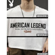 
Playboy; PLAYBOY2025 white new short-sleeved T-shirt for men loose fashion brand summer pure cotton half-sleeved American ins heavy men's T-shirt HST1518 white L weight 125-145Jin [Jin equals 0.5 kg]