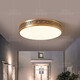 
Heart mirror full copper outdoor ceiling light villa door light Chinese balcony entrance hall aisle anti-mosquito entry door light X3891-500/round shape