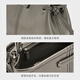 CHARLES/KEITH25 autumn new product retro simple handheld small square bag crossbody bag CK2-50671788 Pewter tin grey S