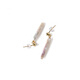 Fat Donglai's same style seawater pearl pendant Xiaohange romantic incarnation of Baroque special-shaped long pearl earrings pearl earrings. F