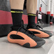 
Adidas men's Harden Vol. 8 Harden 8th generation low-top breathable non-slip wear-resistant practical shock-absorbing basketball shoes [Trend] IE2694 Black Orange 40.5