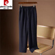 
Pier Cardin [3881 collections] Ice silk pants mom mom ice silk pants high waist straight stretch loose casual pants middle-aged [dark green] Ice silk-side bag XL [Suggestion 75-95 Jin [Jin equals 0.5 kg]]
