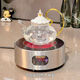 The shopkeeper is a light luxury house moves to a new home cup set for home living room kettle water cup cream style tea set wedding dowry 1 cup 1 dish 1 spoon ordinary packaging 1047