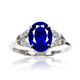 DL 1998 Fat Donglai same style tanzanite ring leaf ring female sapphire two carat tanzanite fashion personality 925 silver live mouth (main stone 7*9mm) G3