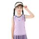 MoonKids pour enfants Vêtements Girls Sports Gire Vêtements de séchage rapides 2025 T-shirt sans manches pour enfants Summer Sumage d'entraînement mince d'été 23045 VIET DÉRING POUR PUPLE 110 cm