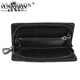 VUNIQSON brand genuine leather wallet men's long men's zipper wallet soft leather clutch business wallet trend