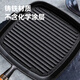 抱风无涂层铸铁锅牛排锅煎牛排专用锅套装平底锅工厂发SN3892 牛排煎锅 22cm
