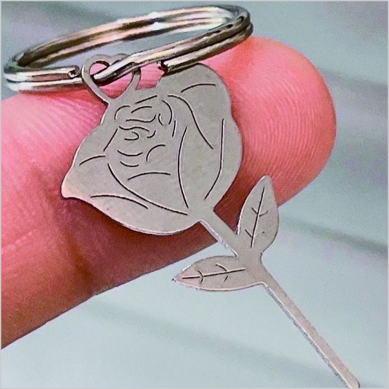 Stainless steel rose phone card extraction pin SIM card thimble suitable for all Apple OPPO VIVO models 1 ring + 2 card extraction pins (exclusive for the event)