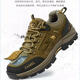 Tamaño roto Zapatos para hombres para hombres Autumn Autumn Outdor Sheadking de cuero genuino impermeable impermeable deportes y zapatos casuales de senderismo 14088 Negro 38