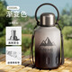 Sports kettle large capacity ton bucket 316 stainless steel pot belly cup large insulated cup fitness outdoor water cup gradient antibacterial 316/built-in tea warehouse 2000ml