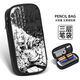 
Morning up Naruto peripheral stationery pencil case boy Naruto Sasuke Kakashi box elementary school junior high school student cool pencil case boy student pencil case ZQ16867.