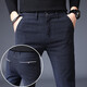 Hailan Spring Casual Pants Men Korean Loose Thin Cotton and Line Trendy Brand Men Slim Straight Spring Casual Pants Men 688 Black (Single) 38 Size (Reference 180Jin [Jin equals 0.5 kg])