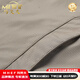 MHEF Light Luxury Herrenjacke Frühling und Herbst Dünne atmungsaktive, ungezwungene Single -Top -Männer -Vater -Anzug Trendy Feste Farben -Revers -Jacke schwarz [Theke bevorzugt] m