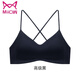Catman miiow2025 Nouveau fondation liquide sans trace sans lingerie arrière invisible pour les femmes avec de petits seins rassemblés sans bracelets minces sans anneau en acier set fond de teint liquide m = 34 / 75abc