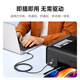 惠普打印机线 官方原装打印机数据连接线 方口接头 适用惠普佳能爱普生打印机扫描仪 编织线 1.5米