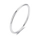 Fudianfeng platinum bracelet for women pt950 pure platinum solid platinum bracelet smooth plain ring round bracelet customized ring number 50-64 optional 100 grams shipped in 7-10 days