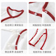 Disney (Disney) baby clothes, newborn onesies, New Year clothes, full-month baby's 100th birthday, festive red spring and autumn
