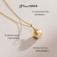 Jingrun Pearl Necklace Female Chanyi 18K Gold South Sea Gold Pearl Seawater Pearl Pendant Practical Birthday Gift for Mom