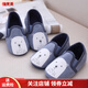 Bakerby Kindergarten Indoor Shoes for Boys and Girls Cotton Indoor Soft Sole Floor Bags and Baby Children's Home Slippers Cat Gray 25 Shoe Inner Length 15.85