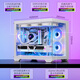 Colorful amd Ruilong r7 9800x3d/9700x rtx5080/5070ti/5060 white sea view room desktop assembly computer host game e-sports flagship store diy complete machine six R7 9800X3D+5070+1T+32G