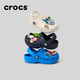 CROCS Children's Crocs Boys and Girls Outdoor Baotou Beach Shoes Slippers/207013/207012 White-100 25 (150mm)