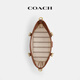 COACH Gift Women's Classic Logo TAXI No. 21 Tote Bag Shoulder Crossbody Bag Commuting Women's Bag High-end B4/Brown Mink Brown
