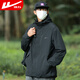Pull back jacket men's autumn assault hooded jacket men's trendy versatile casual sportswear outdoor waterproof men's clothing