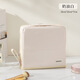 
Bahainiao vertical makeup bag for women with large capacity foldable portable travel portable zone cosmetic storage toiletries bag