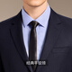 Antonio high-count worsted wool & two-piece suit, simple and light luxury men's high-end business suit formal dress