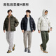 Penguin Camel Joint Thermal Down Jacket Men and Women Same Style Outdoor Thickened Hooded Bread Jacket M34CR07725