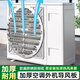 Air conditioner outdoor unit wind deflector windshield stainless steel windshield to change the direction of hot air to prevent direct blowing of hot wind louver guide wind guide artifact to change the direction of the air outlet Beishi stainless steel round diameter 58cm