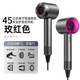 Chizu Huaqiangbei Sen series 4.5 billion negative ions, leafless hair dryer, household mute negative ions, high power, no damage to hair, high-speed, high wind, Sen hair dryer, constant temperature hair care, rose red five-nozzle, 4.5 billion negative ions for hair care, silent style/5 seconds quick drying, top ten brand hair dryers, dynamic hot and cold air hair care, 1.8 meters long