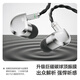 MiSheng Crane HiFi gaming headset wired in-ear delta mobile e-sports dedicated earphones with mic for listening to sound positioning audiophile-grade replaceable cable 3.5mm with mic - free mini sound card for membership