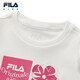 FILA Children's Clothing Long T Category 2025 Winter Girls Long Sleeve T-Shirt