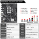 ASUS (ASUS) 12/13/14 поколения Материнская плата CPU I3 14100F 13100F 12100F Плата таблеток Scatered U Set H610M-F Wi-Fi DDR4 12-го поколения I3-12100 Discatered Tablets [Три года страхования магазина]