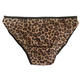 Leopard print men's underwear low-waisted hollow breathable sexy men's thong free pants one size one size