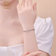 Chinese jewelry cat's eye bouncy bead platinum bracelet PT950 platinum bracelet jewelry Chinese Valentine's Day birthday gift for girlfriend Cat's eye bouncy bead bracelet gold weight about 8.1g