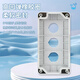 22mm one/two/three/four/five position button box single hole button box waterproof button plastic switch control box white 1 hole (22mm aperture) No Specifications