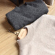 Pull de cachemire d'automne et d'hiver d'Ordos City pour hommes pure cachemire à demi-collé challe épaissis chameau l