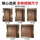 Juyao package installation solid wood wardrobe bedroom light luxury large wardrobe with drawers household large storage cabinet three doors 1.2m main cabinet