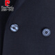 Pierre Cardin high-end men's wool suit suit 2025 autumn and winter new business casual party slim suit men's blue M 170