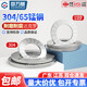 Guwanji 304 stainless steel double stack self-locking anti-loosening washer DIN25201 bite-type wedge-shaped toothed anti-slip locking washer M8 (5 pieces) 304 material